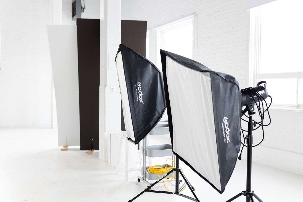 soft box lights photography props
